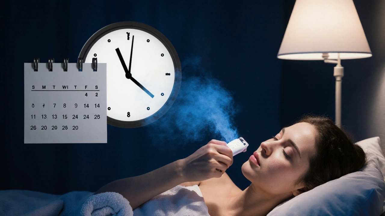 Večerní péče o kůži po epilaci: krém, čistý epilátor a klidné osvětlení.