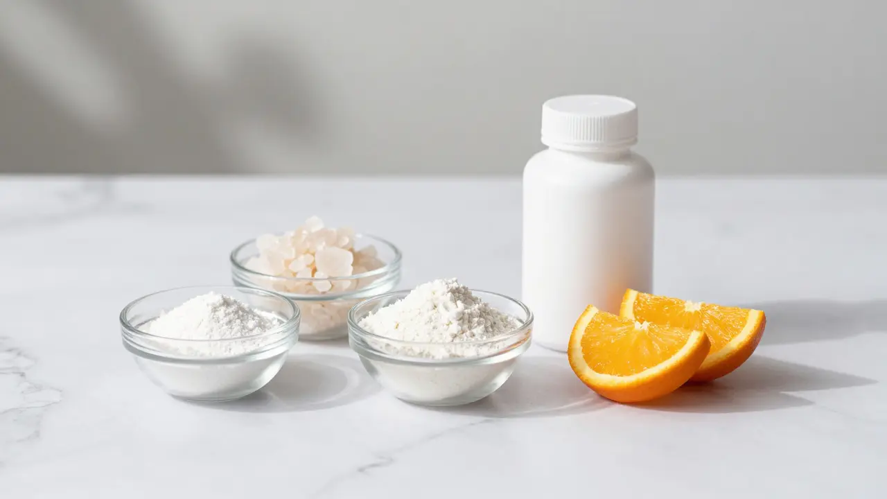 Přehled doplňků stravy pro klouby: glukosamin, MSM a vitamín C