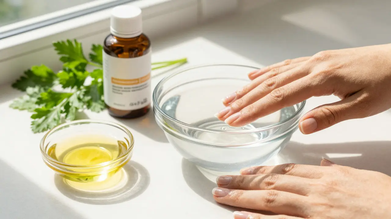 Přírodní ingredience pro podporu zdravého růstu nehtů